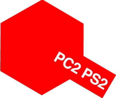 Zdjęcie główne produktu Tamiya 86002 PS-2 Red 100ml spray PS2