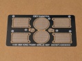 Zdjęcie dodatkowe produktu King Tiger Photo-Etched Grille Set 1:35 Tamiya 35167