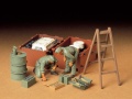 Zdjęcie dodatkowe produktu German Tank Engine Maintenance Crew Set 1:35 Tamiya 35180