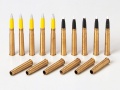 Zdjęcie dodatkowe produktu Tiger I Brass 88mm Projectiles 1:35 Tamiya 35189