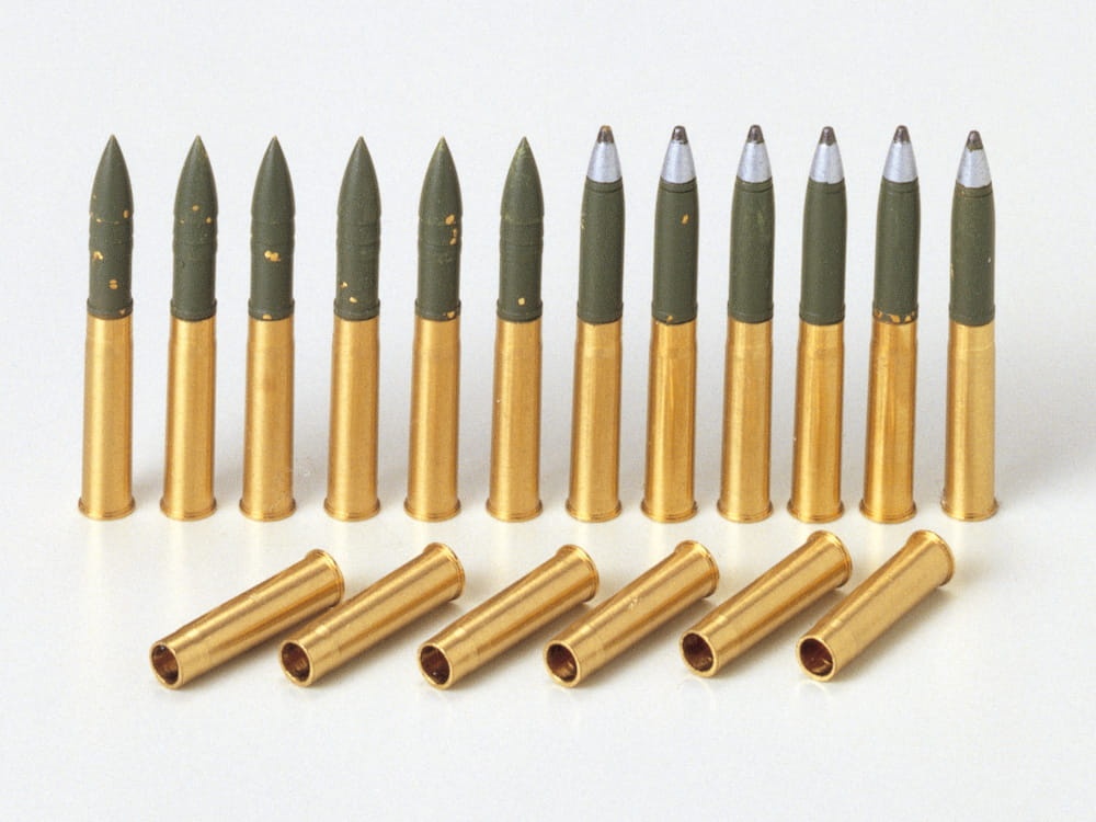 Zdjęcie główne produktu M4 Sherman Brass 75mm Projectiles 1:35 Tamiya 35191