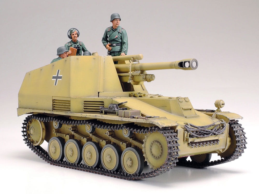 Zdjęcie dodatkowe produktu German Self-Propelled Howitzer Wespe "Italian Front" 1:35 Tamiya 35358