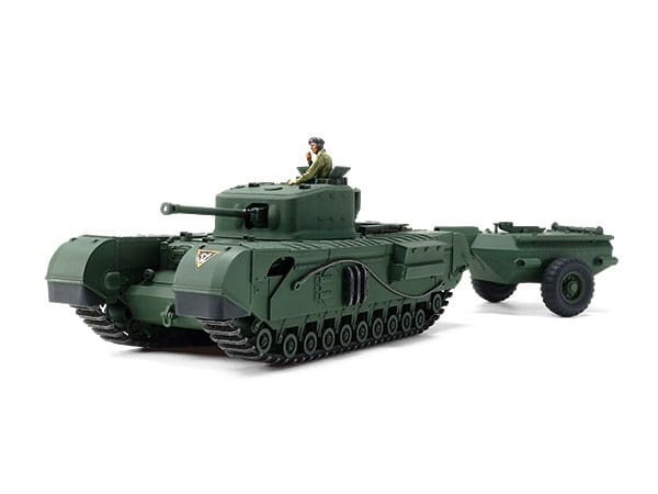 Zdjęcie główne produktu British Tank Churchill Mk.VII Crocodile 1:48 Tamiya 32594