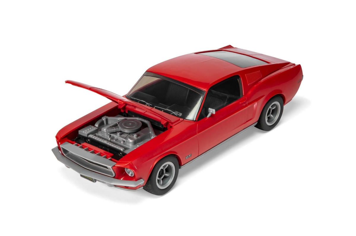 Zdjęcie dodatkowe produktu Ford Mustang GT 1968 QUICKBUILD Airfix J6035 (klocki)