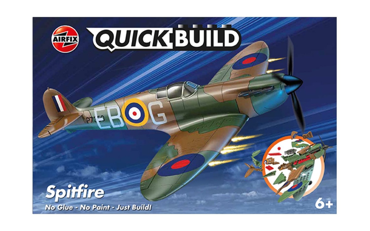 Zdjęcie dodatkowe produktu Spitfire QUICKBUILD Airfix J6000 (klocki)