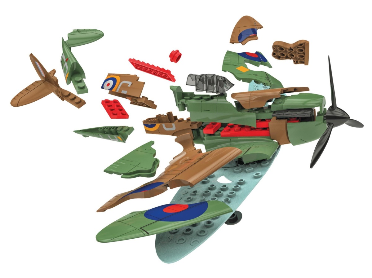 Zdjęcie dodatkowe produktu Spitfire QUICKBUILD Airfix J6000 (klocki)
