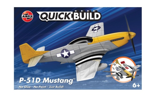 P-51D Mustang QUICKBUILD Airfix J6016 (klocki)