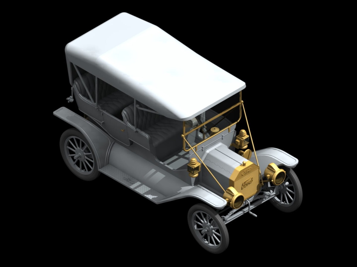 Zdjęcie dodatkowe produktu Ford Model T 1911 Touring 1:24 ICM 24002