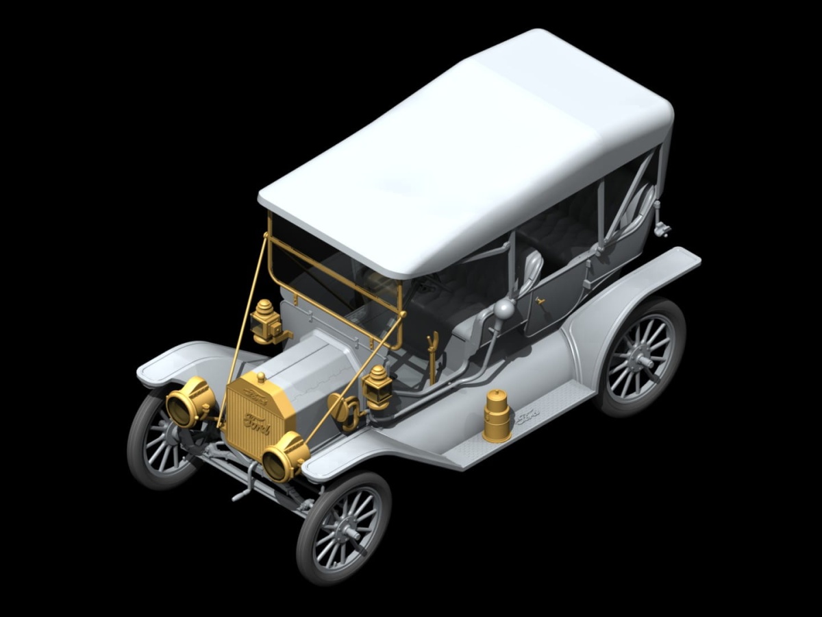 Zdjęcie dodatkowe produktu Ford Model T 1911 Touring 1:24 ICM 24002