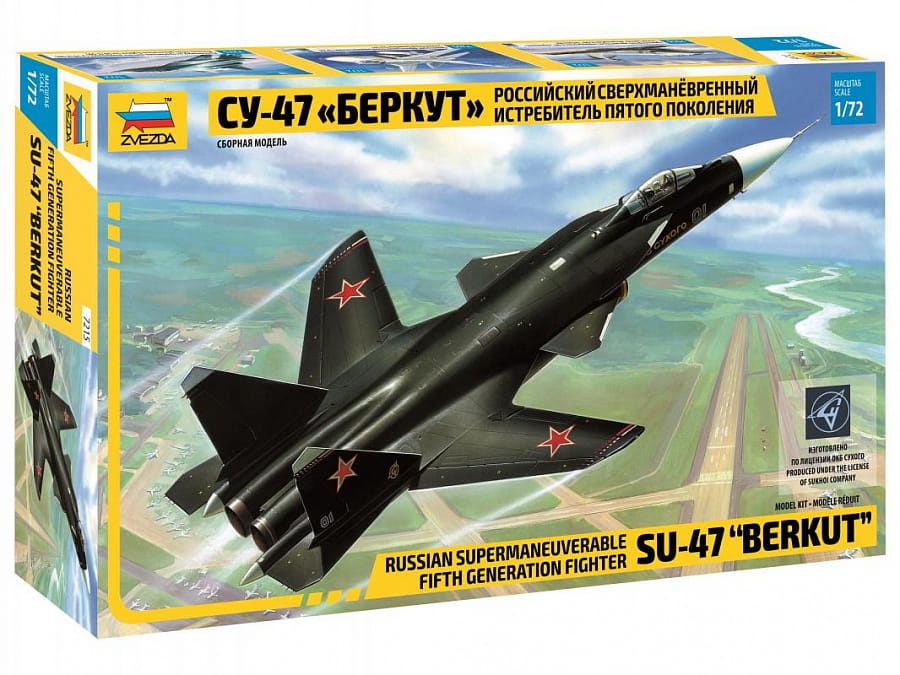 Zdjęcie główne produktu Su-47 Berkut 1:72 Zvezda 7215