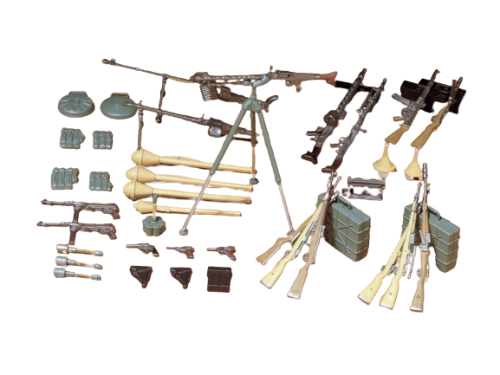 Zestaw broni niemieckiej (German Infantry Weapon Set) 1:35 Tamiya 35111