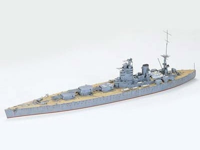 Zdjęcie dodatkowe produktu British Battleship Rodney 1:700 Tamiya 77502