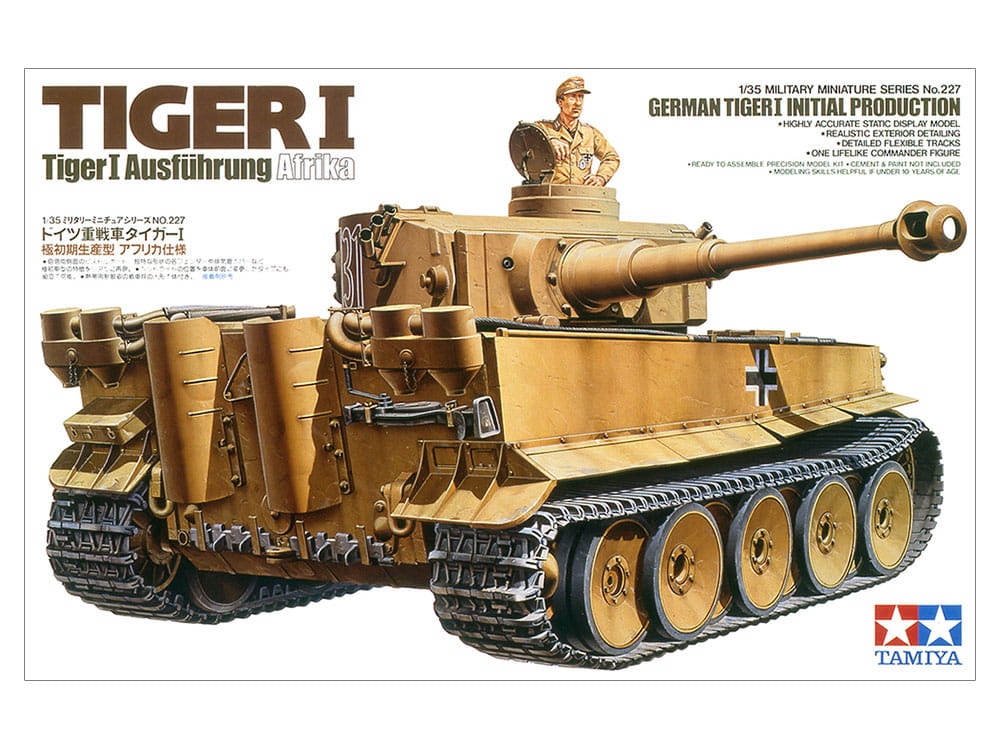Zdjęcie dodatkowe produktu Tiger I Initial Production 1:35 Tamiya 35227