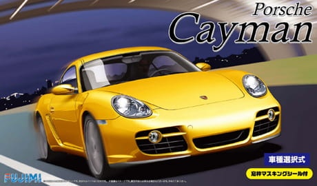Zdjęcie dodatkowe produktu Porsche Cayman/Cayman S 1:24 Fujimi 12622