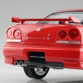 Zdjęcie dodatkowe produktu Nissan Skyline ER34 25GT-X Turbo '98 1:24 Aoshima 057506