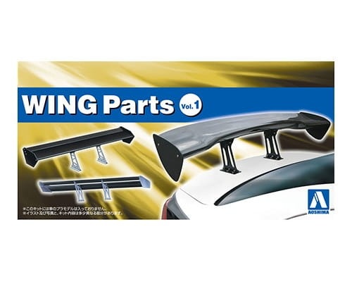 Zdjęcie dodatkowe produktu WING Parts Vol.1 1:24 Aoshima 058237