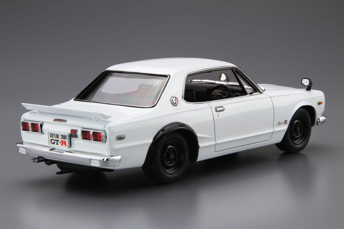 Zdjęcie dodatkowe produktu Nissan Skyline 2000GT-R '71 1:24 Aoshima 061060