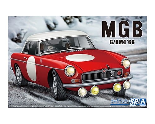 MGB BLMC G/HM4 Club Rally '66 1:24 Aoshima 061268