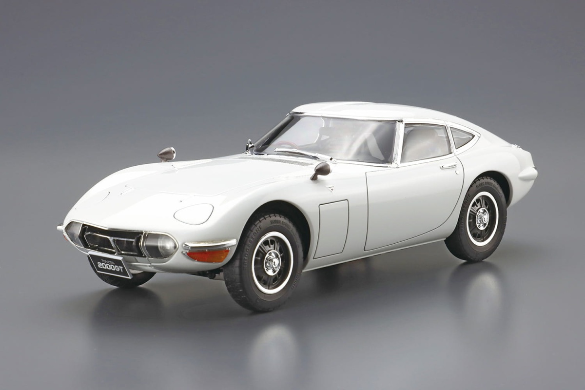 Zdjęcie dodatkowe produktu Toyota 2000GT MF10 '69 1:24 Aoshima 057292