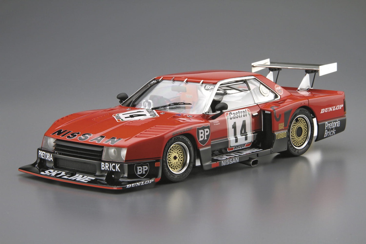 Zdjęcie dodatkowe produktu Nissan Skyline R30 Turbo Gr.5 Kyalami-9h-Endurance '82 SD 1:24 Aoshima 061244