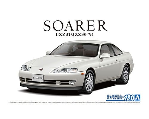 Zdjęcie główne produktu Toyota Soarer JZZ30 2.5GT-Twinturbo L '91 1:24 Aoshima 062739