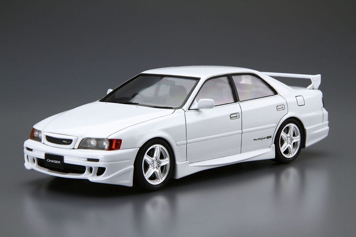 Zdjęcie dodatkowe produktu Toyota Chaser JZX100 TRD '98 1:24 Aoshima 059852
