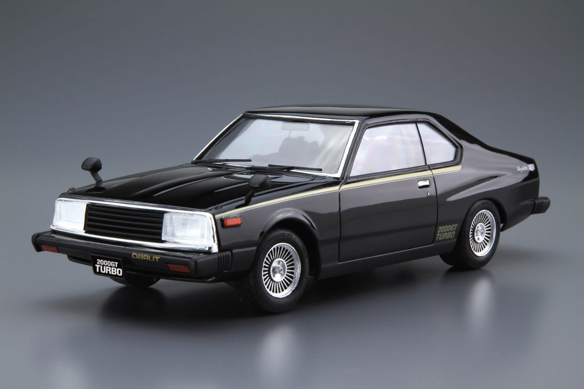 Zdjęcie dodatkowe produktu Nissan Skyline 2000TURBO GT-E S '81 1:24 Aoshima 061084
