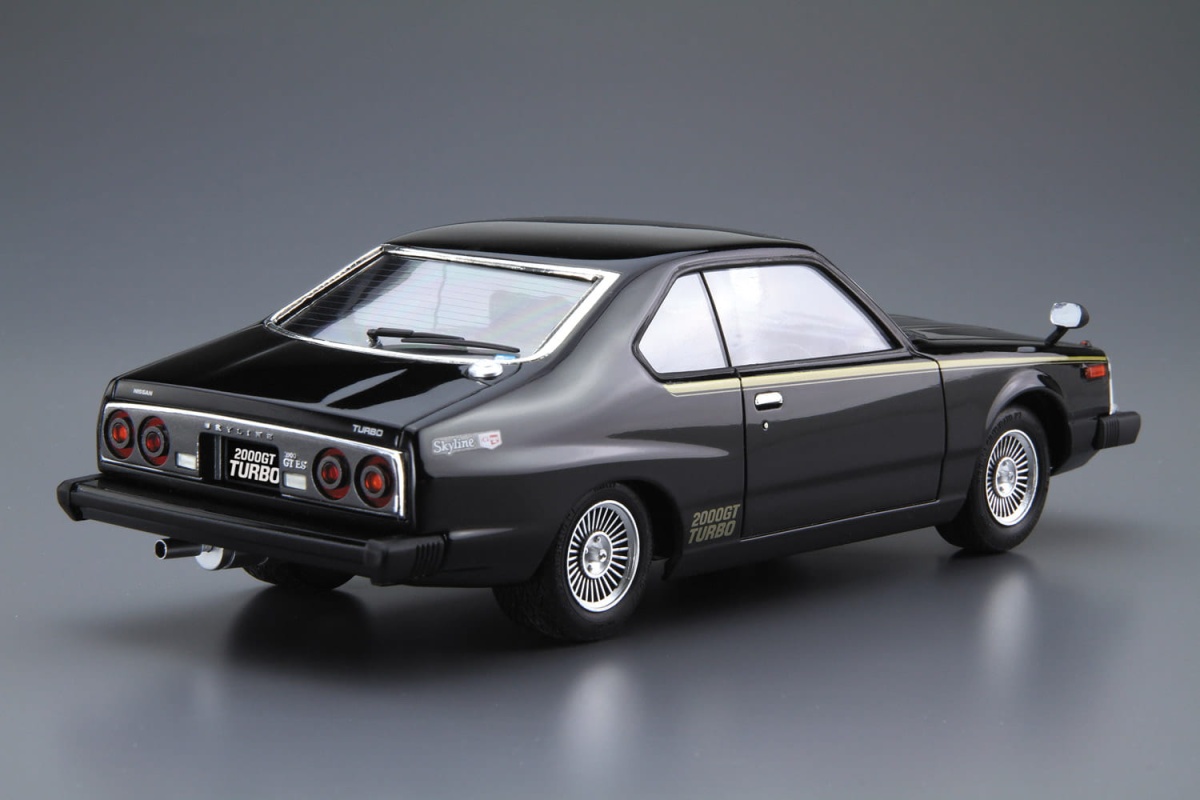 Zdjęcie dodatkowe produktu Nissan Skyline 2000TURBO GT-E S '81 1:24 Aoshima 061084