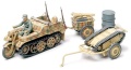 Zdjęcie główne produktu Kettenkraftrad w/Infantry Cart & Goliath Demolition Vehicle 1:48 Tamiya 32502