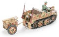Zdjęcie dodatkowe produktu Kettenkraftrad w/Infantry Cart & Goliath Demolition Vehicle 1:48 Tamiya 32502