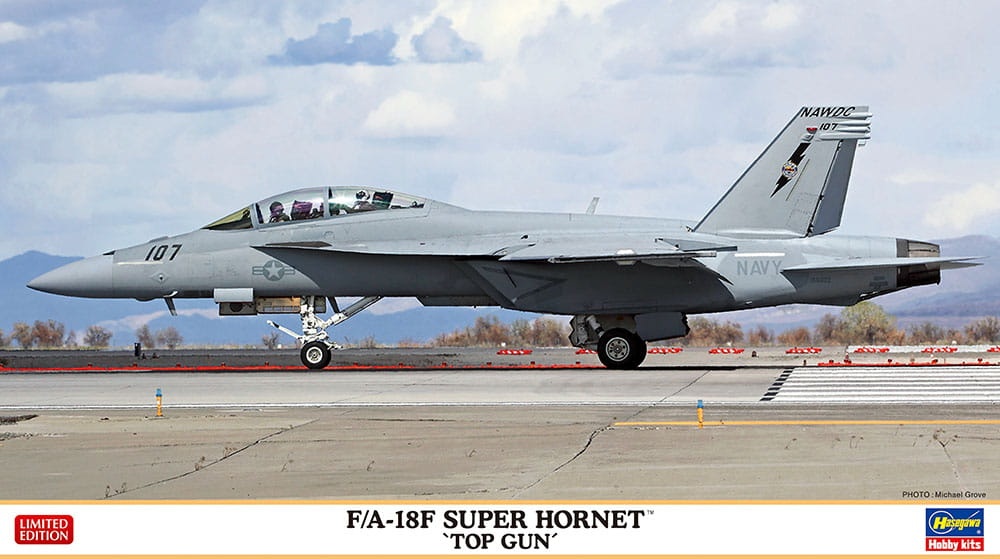 Zdjęcie główne produktu F/A-18F Super Hornet (Top Gun) 1:72 Hasegawa 02404