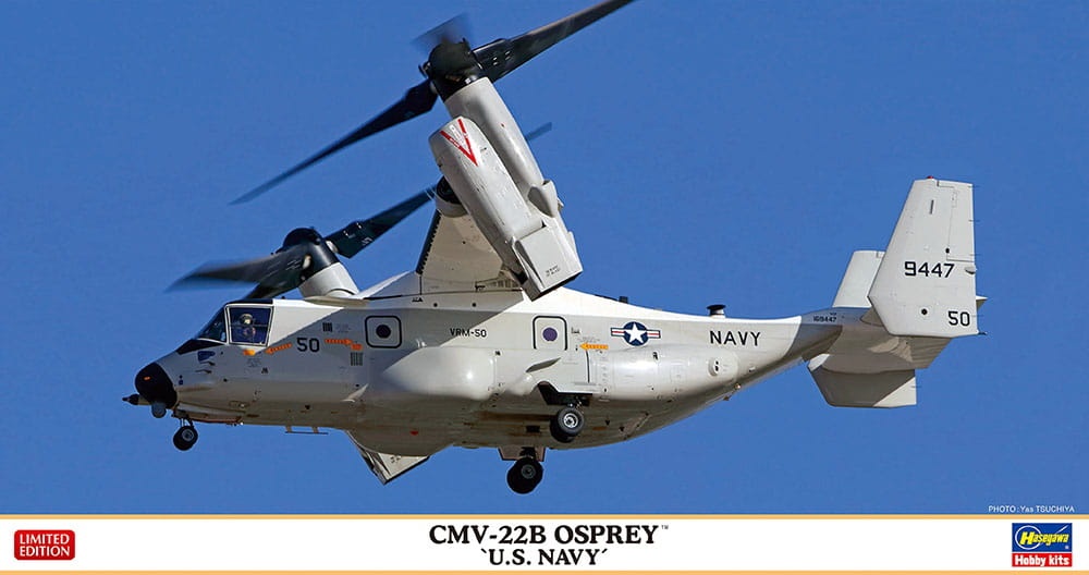 Zdjęcie główne produktu CMV-22B Osprey (US Navy) 1:72 Hasegawa 02410
