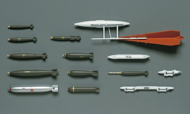 Zdjęcie dodatkowe produktu US Bombs and Tow Target System (Aircraft Weapons A) 1:48 Hasegawa X48-01