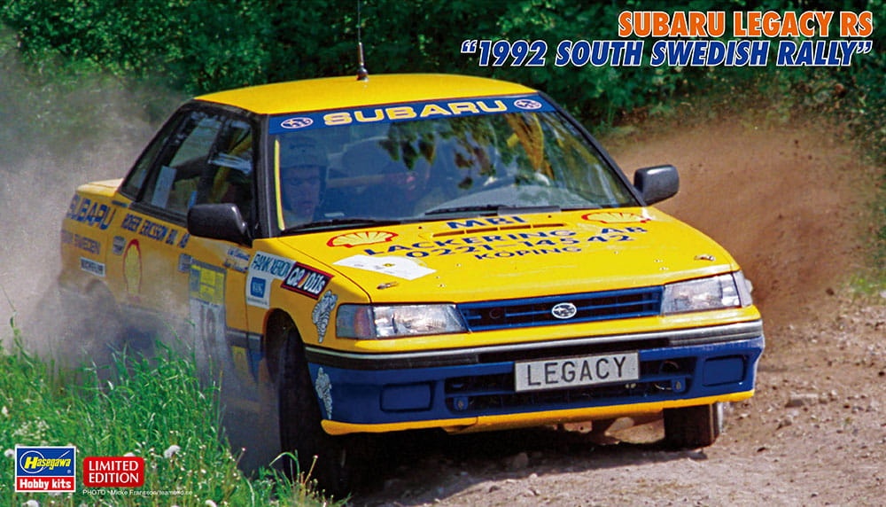 Zdjęcie główne produktu Subaru Legacy RS (1992 South Swedish Rally) 1:24 Hasegawa 20602