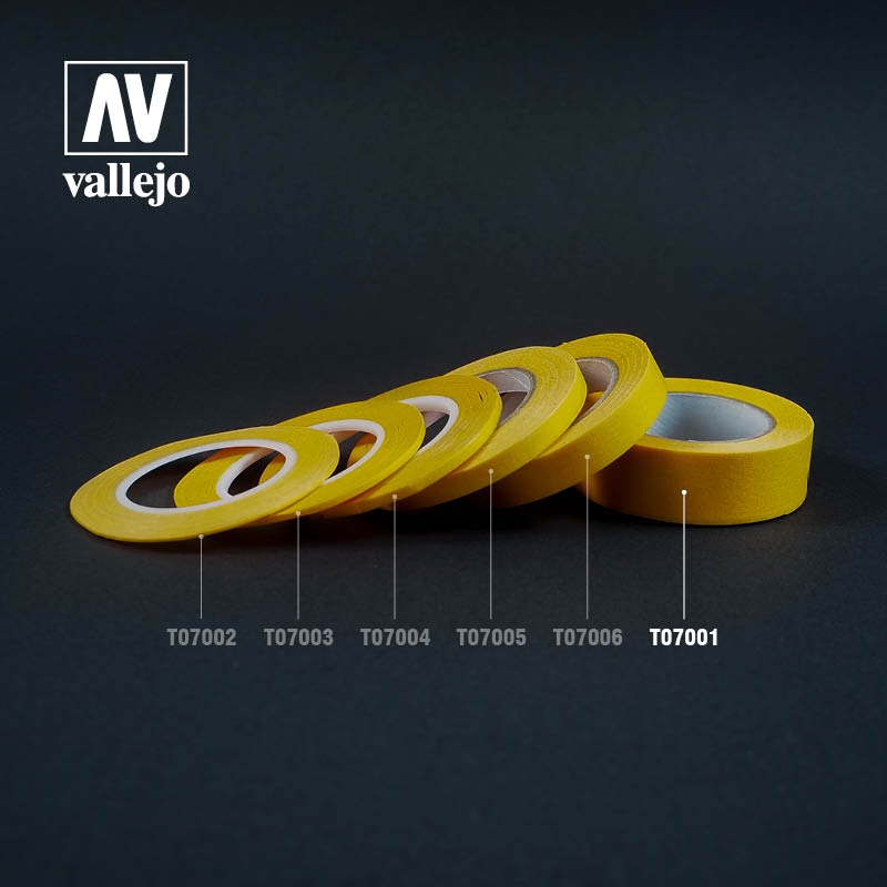 Zdjęcie dodatkowe produktu Taśma maskująca 18mm x 18m Vallejo T07001