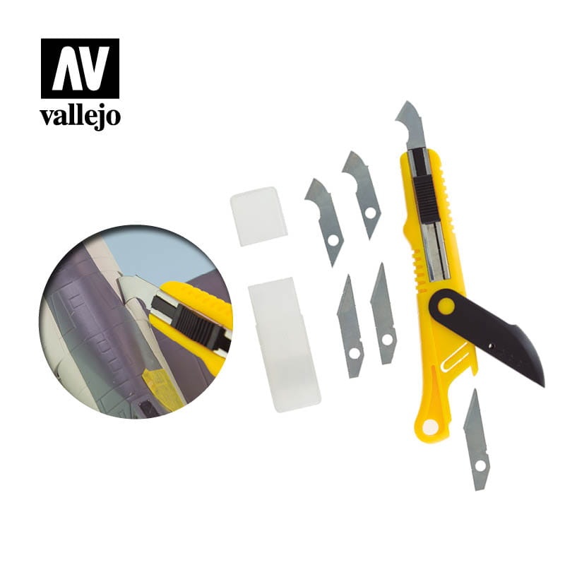 Zdjęcie główne produktu Grawer (rylec) modelarski do plastiku Vallejo T06012