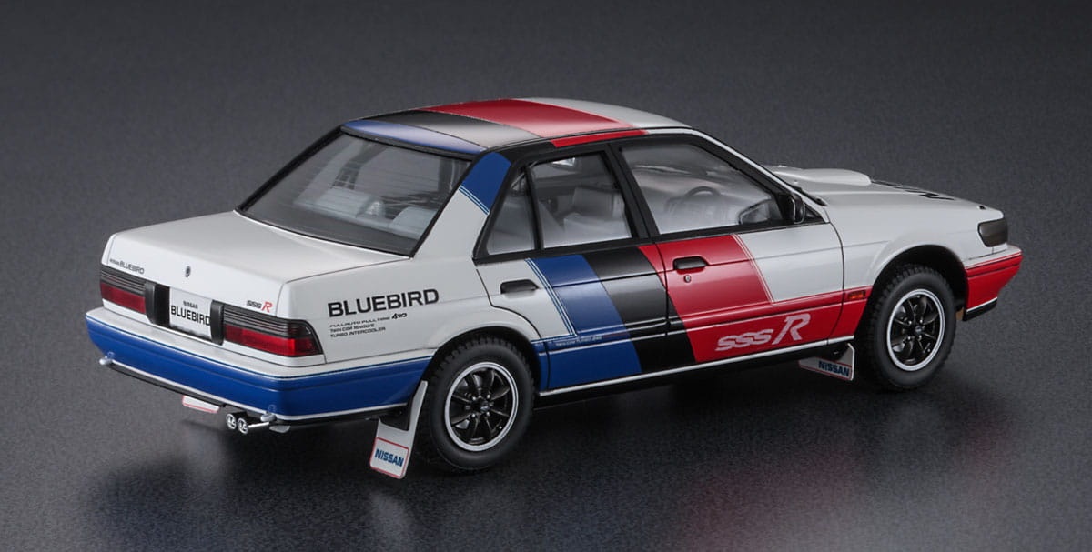 Zdjęcie dodatkowe produktu Nissan Bluebird 4d Sedan SSS-R (U12) 1:24 Hasegawa HC35