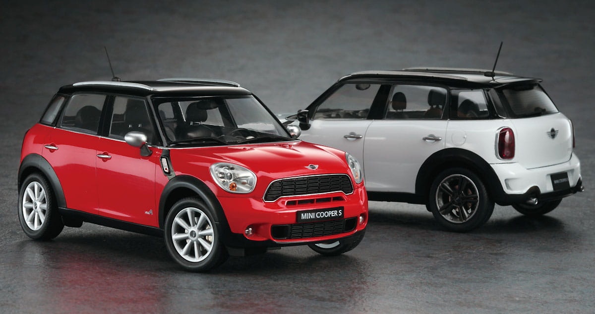 Zdjęcie dodatkowe produktu Mini Cooper S Countryman ALL4 1:24 Hasegawa CD21