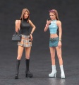 Zdjęcie dodatkowe produktu Platform Boots Girls Figure 90' 1:24 Hasegawa FC02