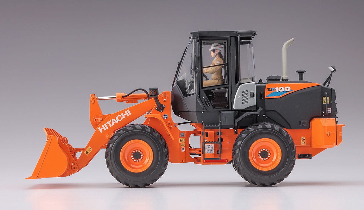 Zdjęcie dodatkowe produktu Hitachi ZW100-6 Wheel Loader 1:35 Hasegawa WM04