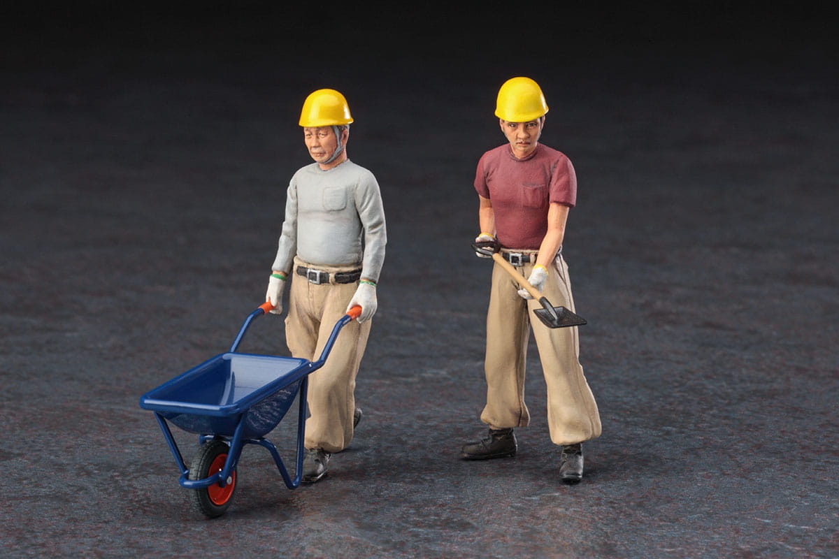 Zdjęcie dodatkowe produktu Robotnicy na budowie 1:35 Hasegawa WM03