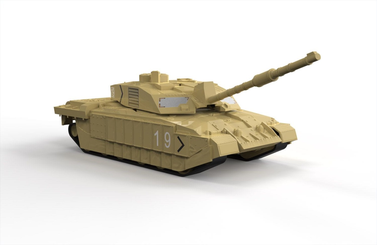 Zdjęcie dodatkowe produktu Challenger Tank Desert QUICKBUILD Airfix J6010 (klocki)