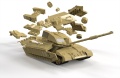 Zdjęcie dodatkowe produktu Challenger Tank Desert QUICKBUILD Airfix J6010 (klocki)