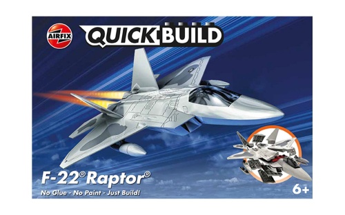 F22 Raptor QUICKBUILD Airfix J6005 (klocki)
