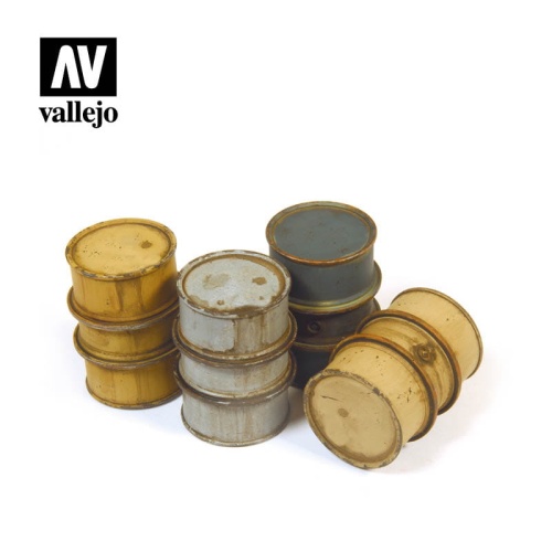 German Fuel Drums (no. 1) 1:35 Vallejo SC201