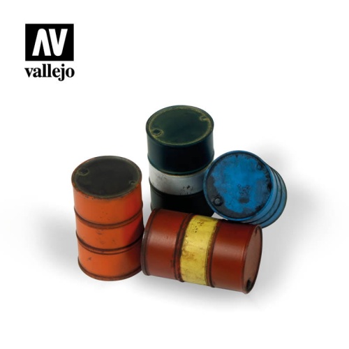 Modern Fuel Drums 1:35 Vallejo SC204