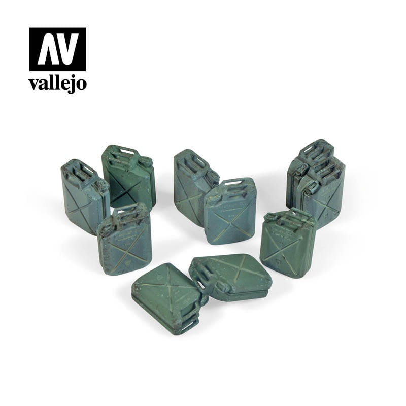 Zdjęcie główne produktu Allied Jerrycan Set 1:35 Vallejo SC206