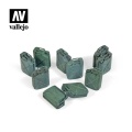 Zdjęcie główne produktu Allied Jerrycan Set 1:35 Vallejo SC206