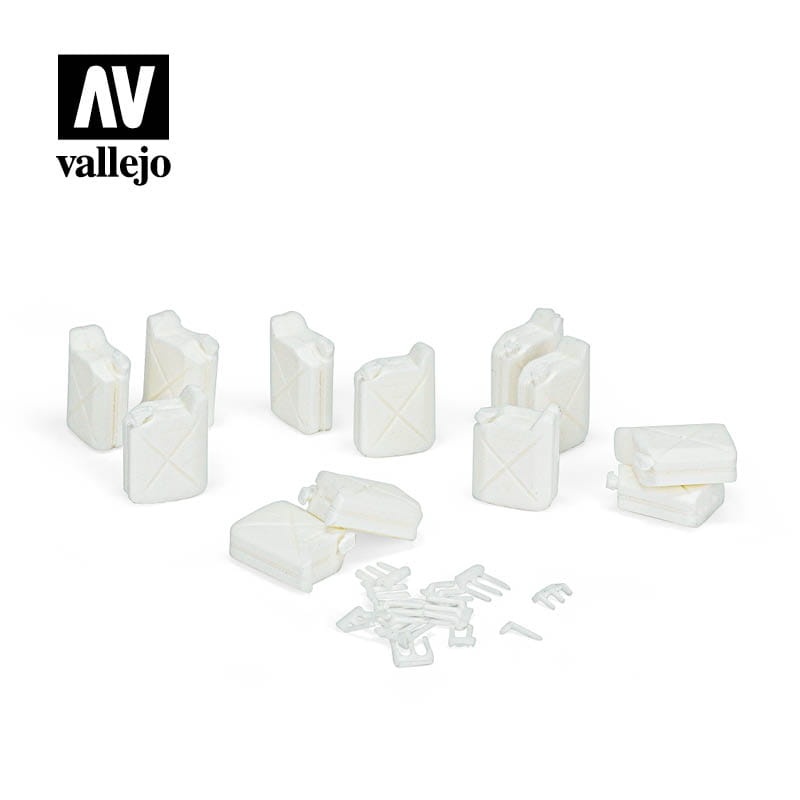 Zdjęcie dodatkowe produktu Allied Jerrycan Set 1:35 Vallejo SC206