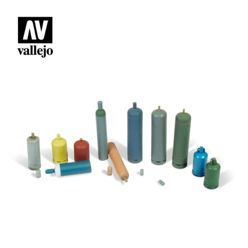 Modern Gas Bottles 1:35 Vallejo SC209